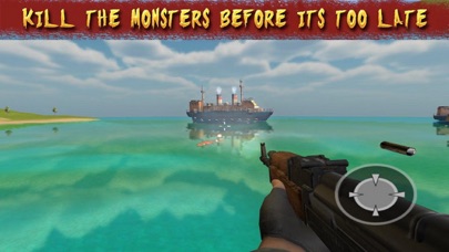 Kill Sea Monster 3D screenshot 2