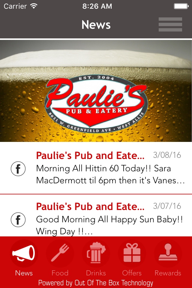Paulie's Pub & Eatery screenshot 2