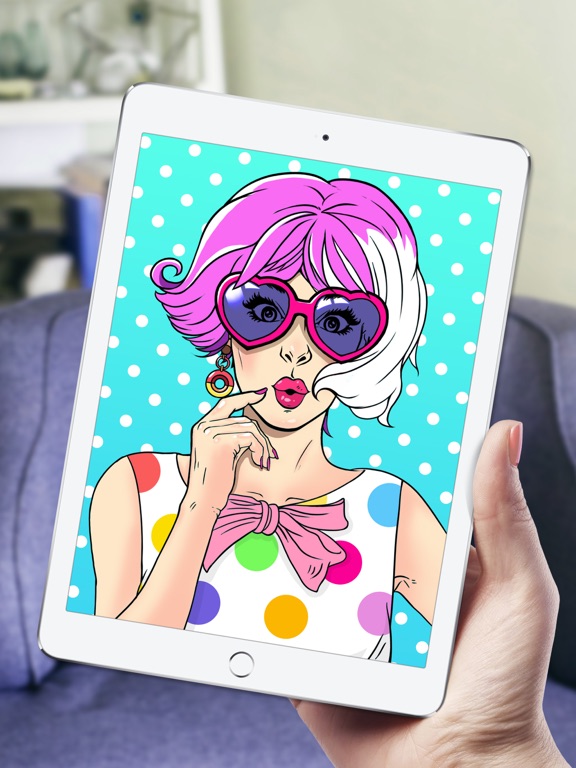 Coloring Book for Adults Appのおすすめ画像1