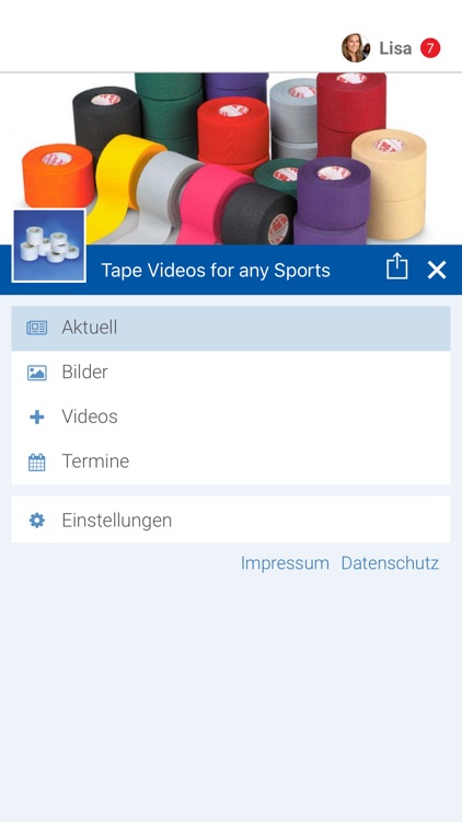 Tape Videos for any Sports