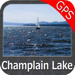 Champlain lake Vermont GPS offline fishing charts