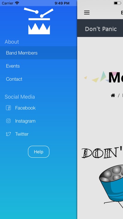 Don't Panic Steel Band