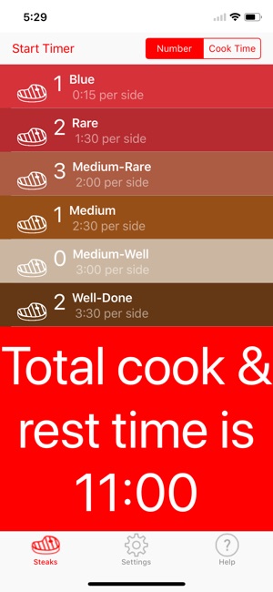 Steak Timer Pro(圖2)-速報App