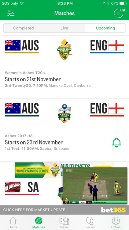 Cricket Australia Live screenshot-3