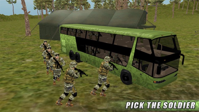 Military Transporter Bus Sim(圖1)-速報App