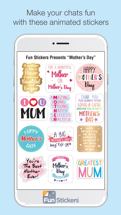 Mother's Day iSticker