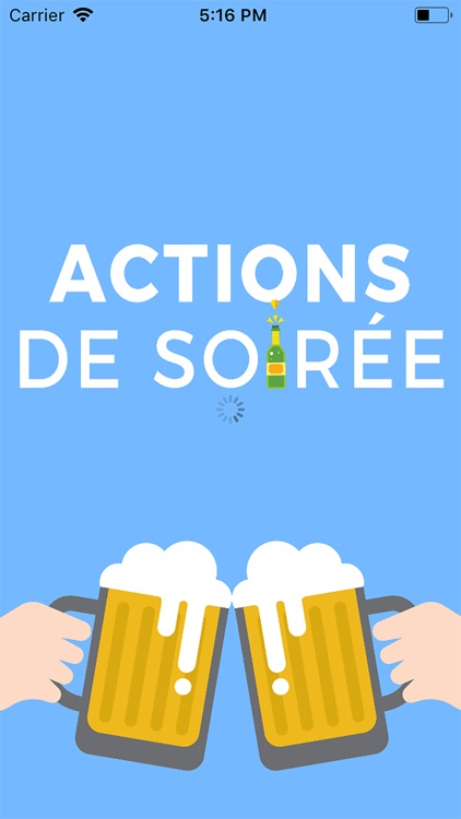 Actions de soirée