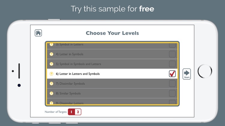 Visual Attention Therapy Lite screenshot-5