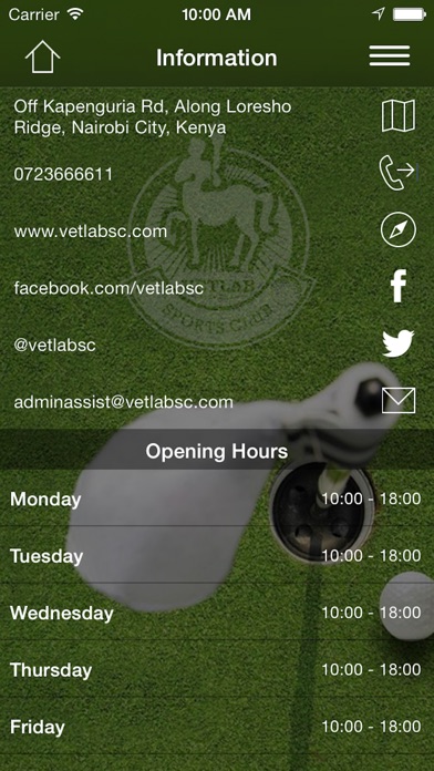VetLab Sports Club screenshot 3