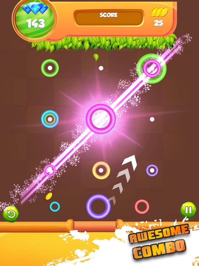 Color Rings Puzzle Glow