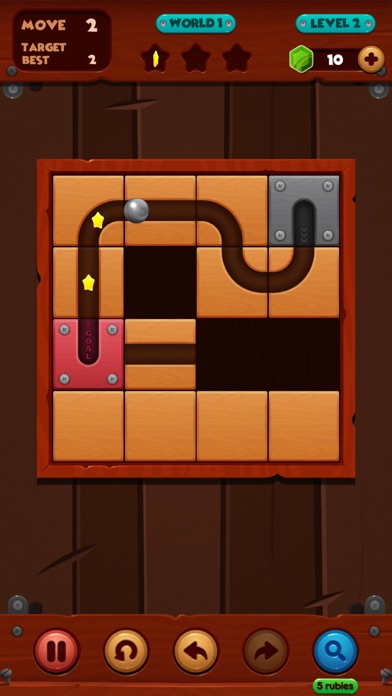 Slide Puzzle: Unblock the Rolling Ball screenshot 4