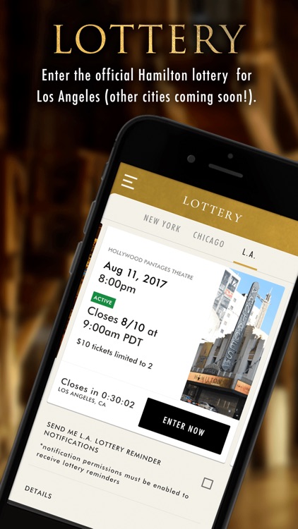Hamilton - The Official App