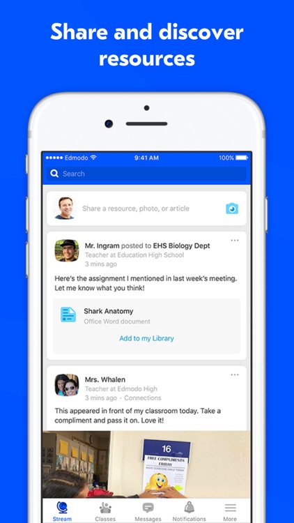 Edmodo : Classroom Tools screenshot-0