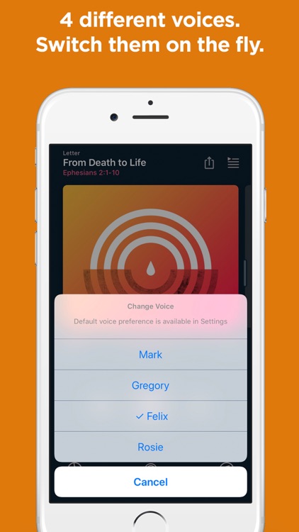 Dwell: Audio Bible screenshot-7