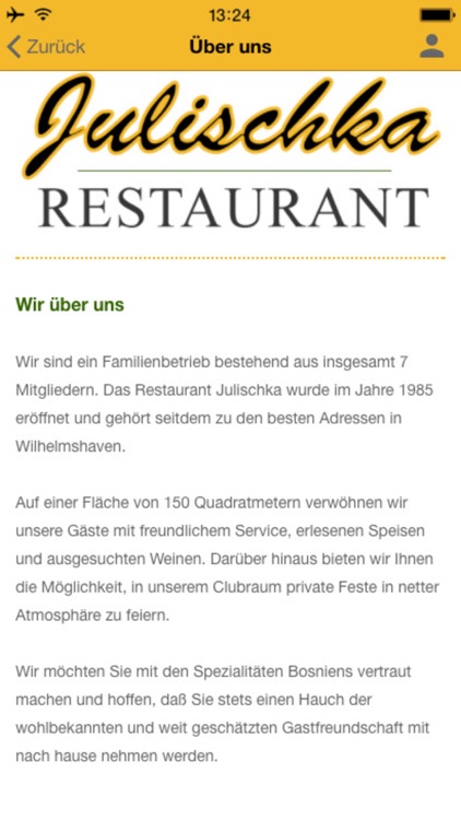 Restaurant Julischka screenshot-3