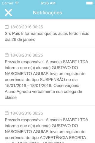 Educandário Yara App screenshot 3