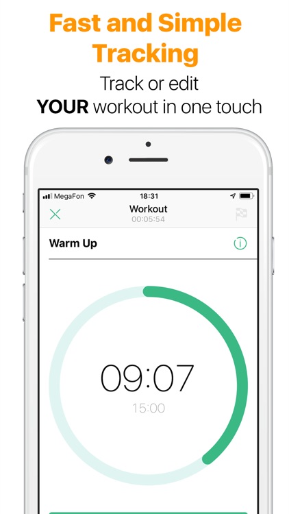 Fitmeup workout assistant app
