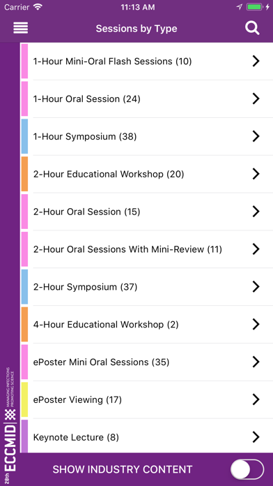 ECCMID 2018 screenshot 3