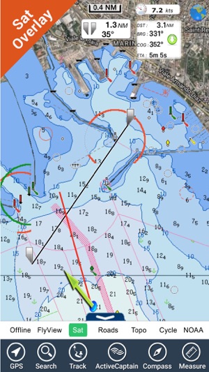 Sardinia GPS Nautcial Charts