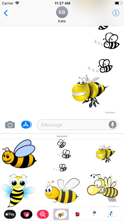 Honeybee Sticker Pack screenshot-7