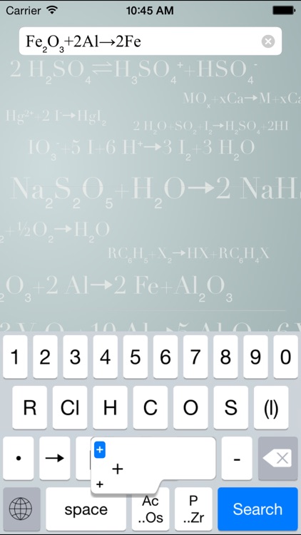 Chemistry Keyboard