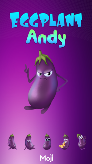 Eggplant Andy by Moji(圖1)-速報App