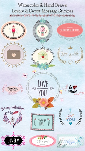 Lovely & Sweet Stickers Pack(圖1)-速報App