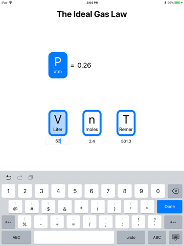 The Ideal Gas Law Calculator screenshot 4