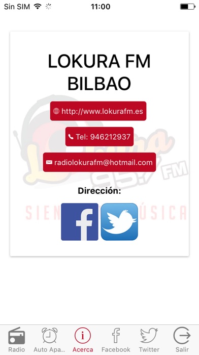 Lokura FM Bilbao screenshot 2