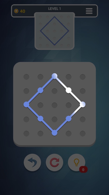 Dumb lines puzzle for genius