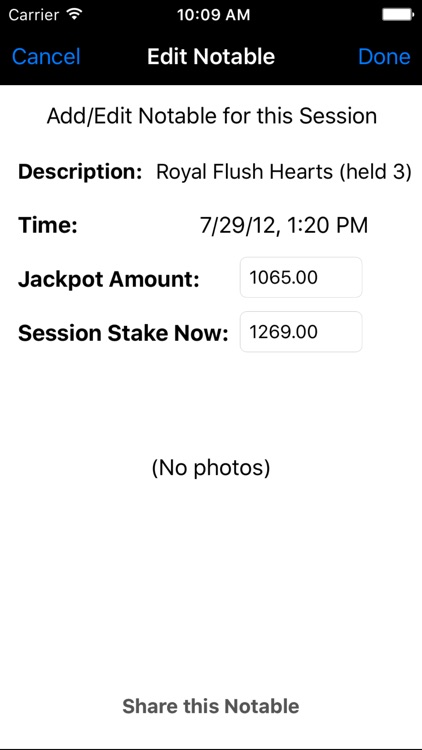 Gamble Diary screenshot-3
