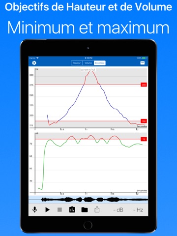 Voice Analyst: Pitch & Volume screenshot 2