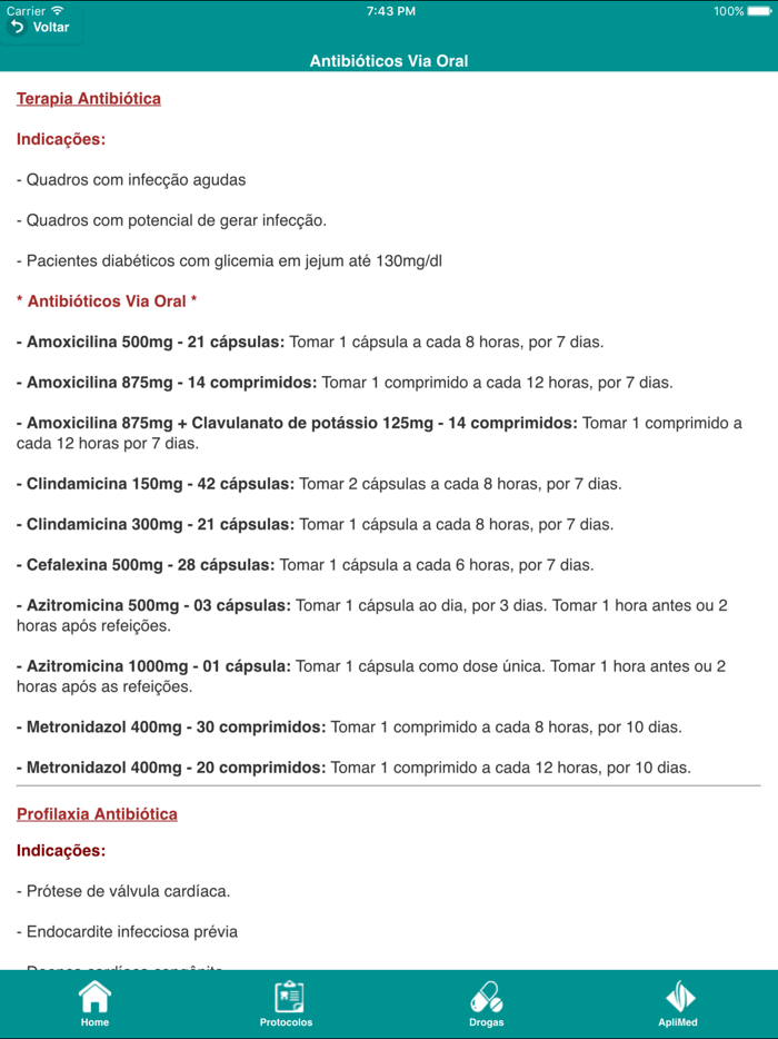 Protocolos Dentística