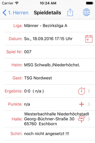 mJSG Schwalbach/Niederhöchstadt screenshot 3