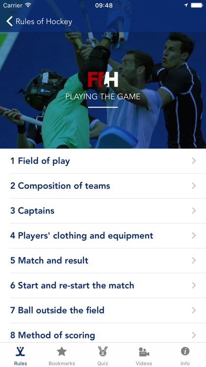 Rules of Hockey