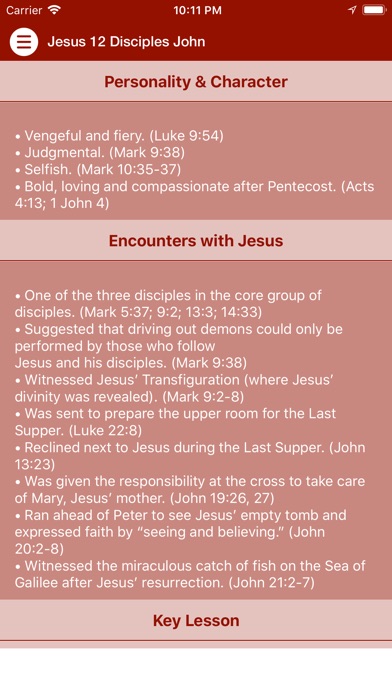 Jesus 12 Disciples John screenshot 3