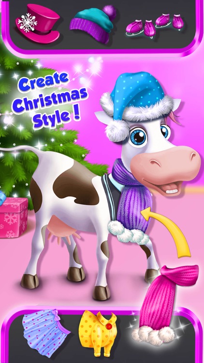 Farm Animals Christmas screenshot-4