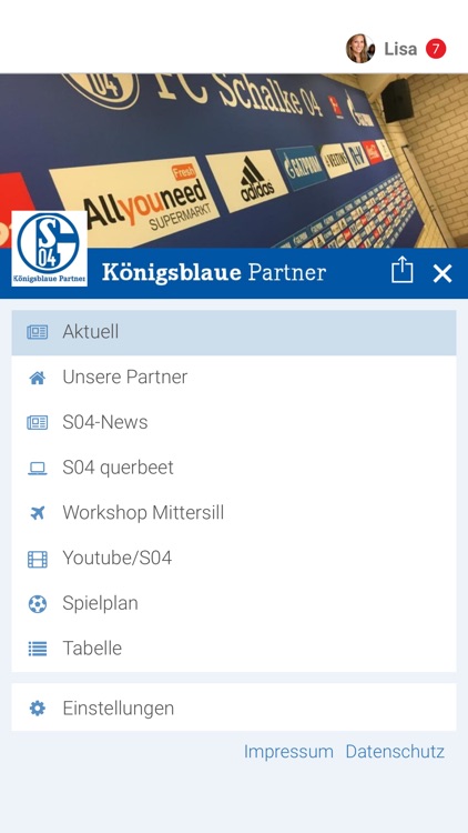 Königsblaue Partner