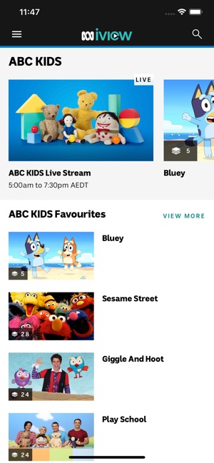 ABC – Live TV & Full Episodes on the App Store