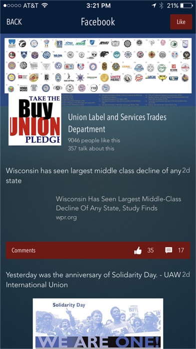 Union Label screenshot 4