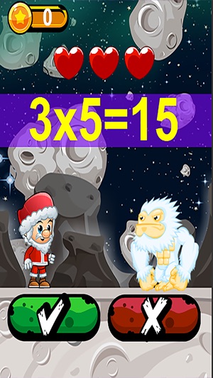 Santa vs Zombie Math 殭屍數學(圖4)-速報App