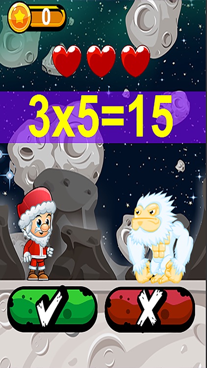 Santa vs Zombie Math screenshot-3