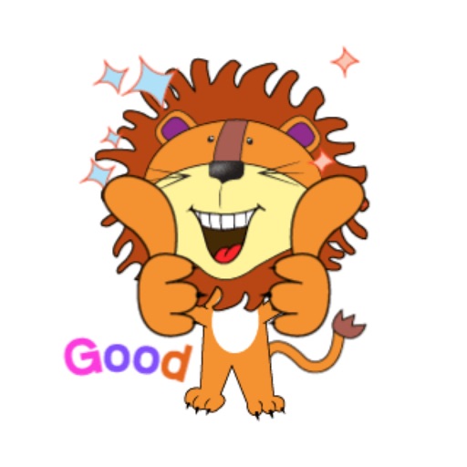 Fancy Lion Animated Stickers icon