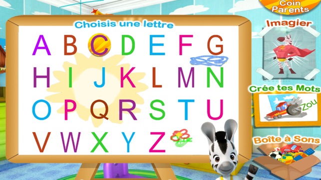 L’alphabet avec Zou - LT