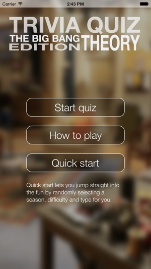 Trivia Quiz - Big Bang Theory Edition(圖1)-速報App