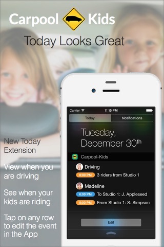 Carpool Kids: Family Calendar screenshot 4