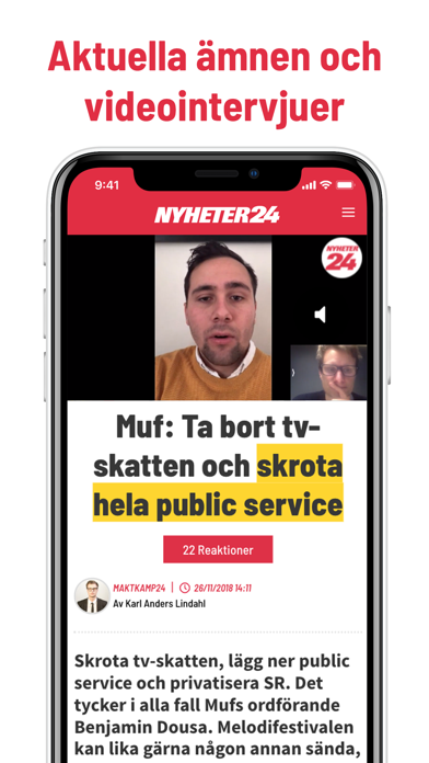 How to cancel & delete Nyheter24 from iphone & ipad 4