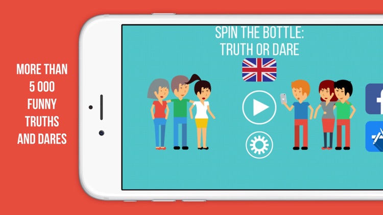 Bottle spin: Truth or Dare