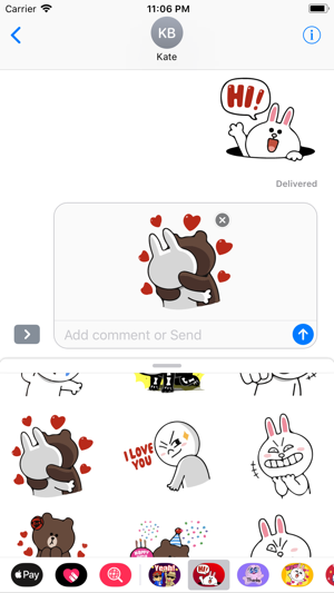 Betsy Cute Emoji Stickers App(圖2)-速報App