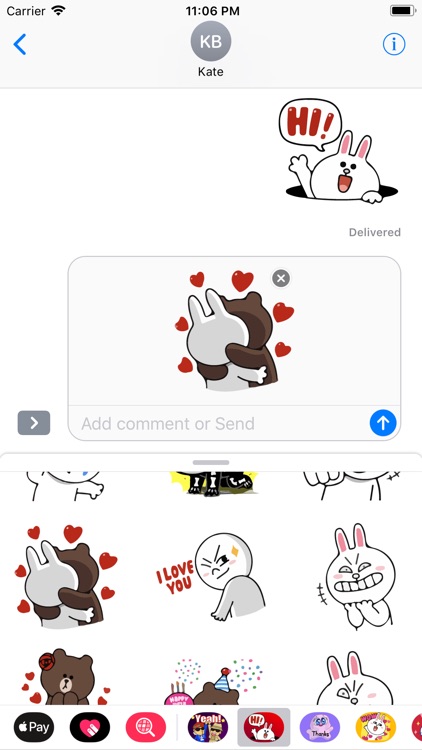 Betsy Cute Emoji Stickers App